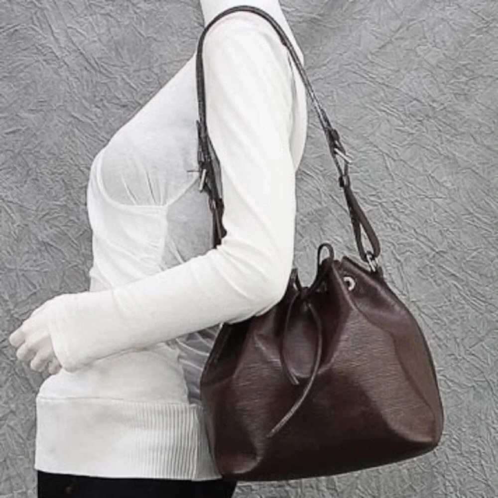 ✨ RARE✨NOE BROWN LOUIS VUITTON BUCKET EPI - Picture 2 of 11